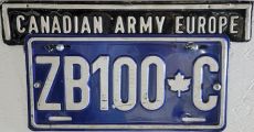 CANADIAN ARMY EUROPE/ZB100*C