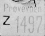 Pr&oslash;vevogn/Z 1497