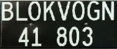 BLOKVOGN/41 803