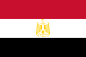 Egyiptom z&aacute;szlaja