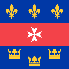 Saint-Barthélemy zászlaja