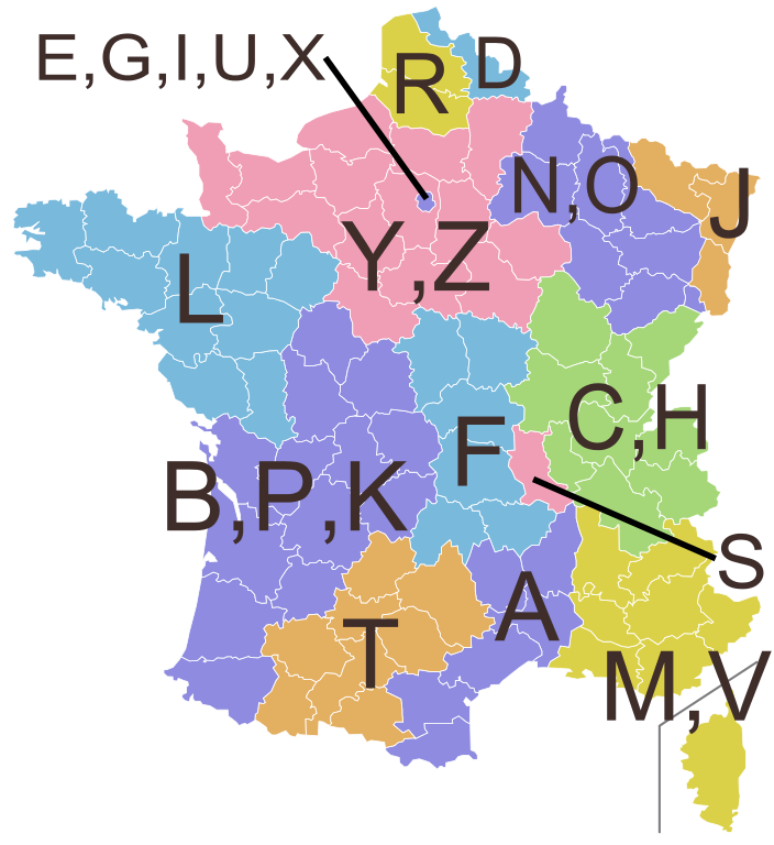 Az 1919-es ter&uuml;letk&oacute;dok t&eacute;rk&eacute;pen (Alg&eacute;ria n&eacute;lk&uuml;l)