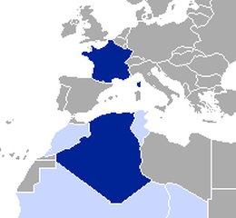 A Francia K&ouml;zt&aacute;rsas&aacute;g elhelyezked&eacute;se (1939)