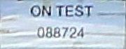 ON TEST/088724
