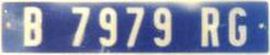 B 7979 RG