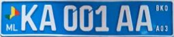 KA 001 AA|BKO/A03
