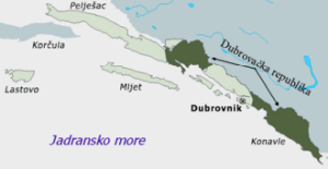 A Dubrovniki K&ouml;zt&aacute;rsas&aacute;g t&eacute;rk&eacute;pe
