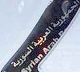 Vízjel a rendszámokon az ország teljes nevével arabul és angolul