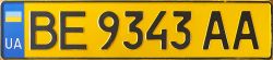 BE 9343 AA
