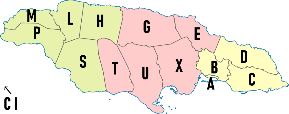 Ter&uuml;letk&oacute;dok elhelyezked&eacute;se a t&eacute;rk&eacute;pen