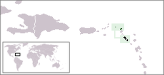 Saint Christopher, Nevis &eacute;s Anguilla elhelyezked&eacute;se