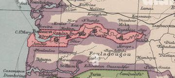 A Gambia gyarmat &eacute;s protektor&aacute;tus elhelyezked&eacute;se