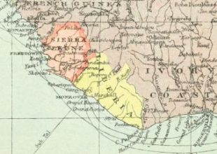 A Sierra Leonei gyarmat &eacute;s protektor&aacute;tus t&eacute;rk&eacute;pe (v&ouml;r&ouml;s ter&uuml;let)