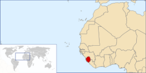 Sierra Leone elhelyezked&eacute;se