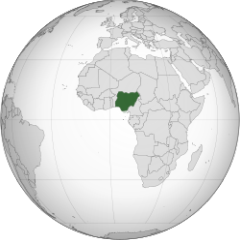 Nig&eacute;ria elhelyezked&eacute;se