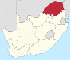 Limpopo elhelyezked&eacute;se
