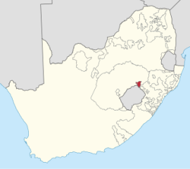QwaQwa elhelyezked&eacute;se
